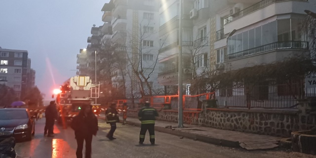 Diyarbakır'ın Bağlar İlçesinde Çatı Katında Korkutan Yangın!