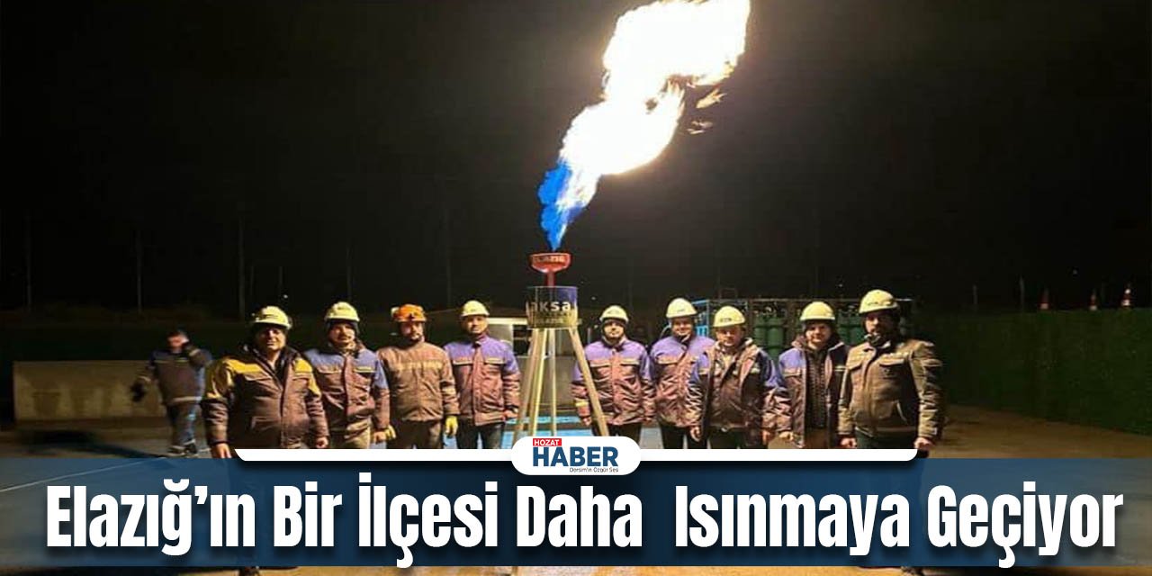 Elazığ’ın Bir İlçesi Daha  Isınmaya Geçiyor