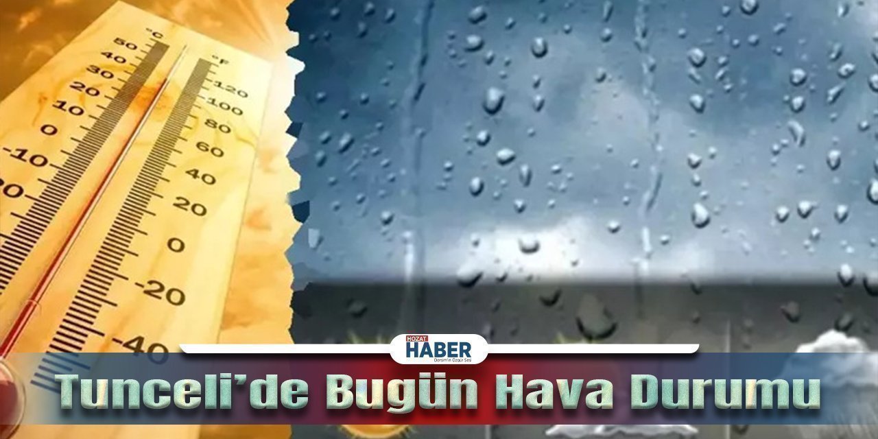 07 Ocak 2024 Dersim Hava Durumu