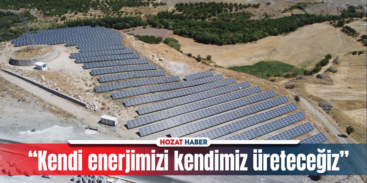 GES Projesi İle Kendi Enerjisini Üretiyor