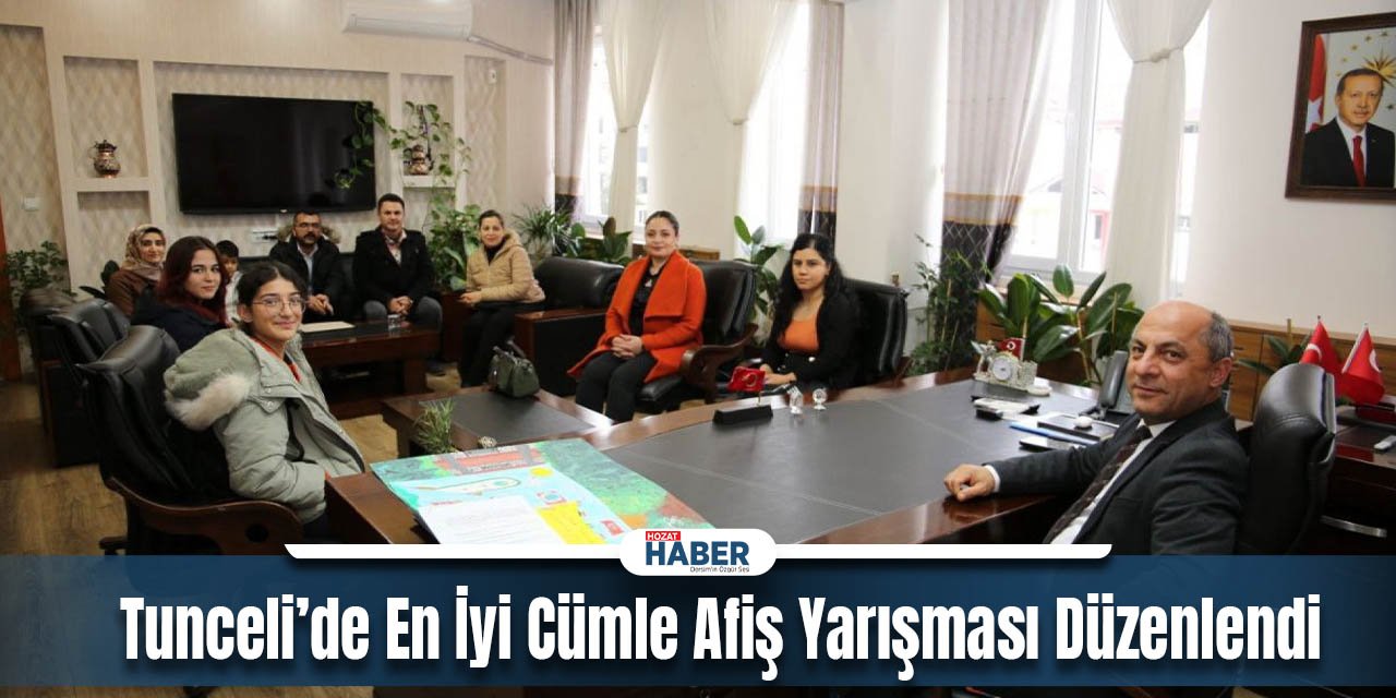 Tunceli'de Türkçenin Zenginlikleri Projesi Yarışması Heyecanı