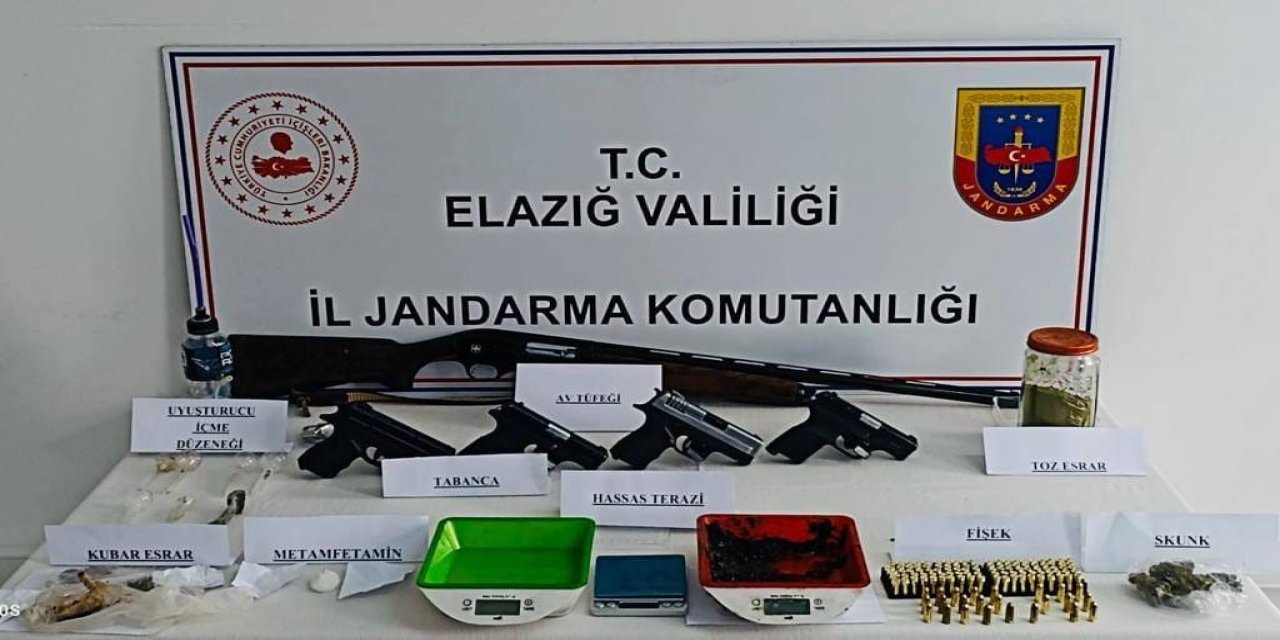 Elazığ Jandarması, 30 Şüpheliye Yönelik Operasyonda 7 Tutuklama Gerçekleştirdi