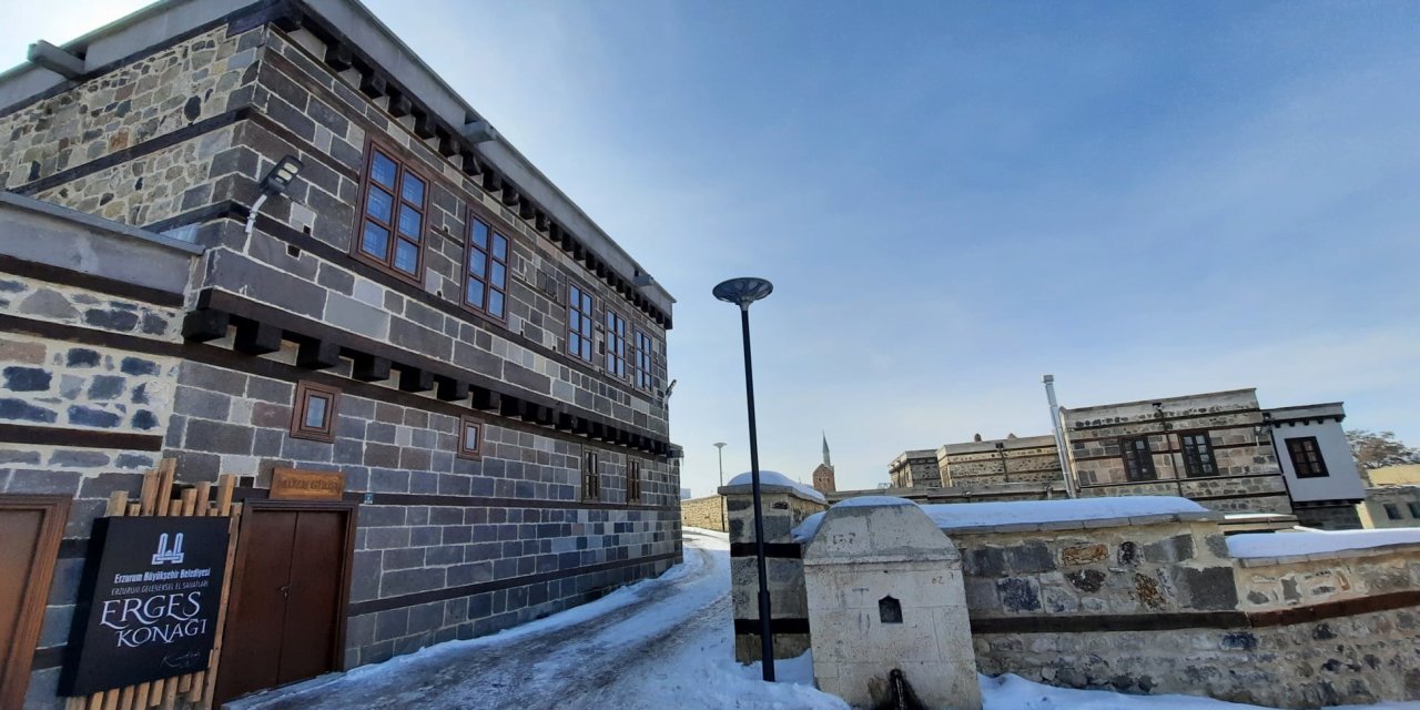 19. Yüzyıl Dokusunu Taşıyan ERGES Konağı, Erzurum'un Geleneksel El Sanatlarını Yaşatıyor!