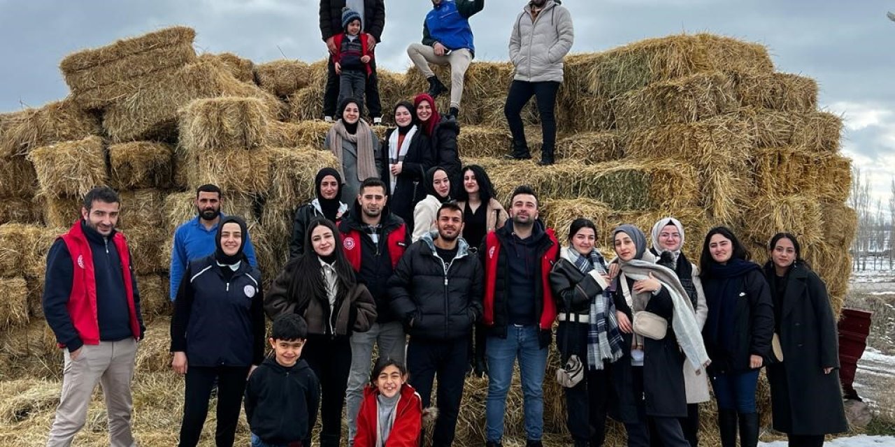 Erzurum Gençlik Merkezi, Şehirli Gençleri Köy Hayatıyla Buluşturdu