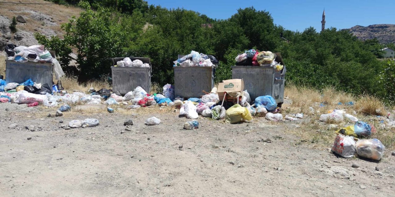 Tunceli Çemişgezek İlçesinde Çöp Sorunu