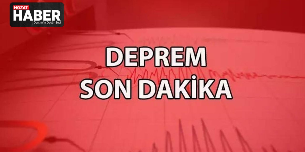 Merkez Üssü Malatya Olan 5.2 Büyüklüğünde Deprem Meydana Geldi