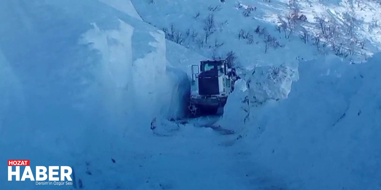 Bingöl’de Yüksek Rakımlı Bölgelerde Kar Kalınlığı 6 Metreyi Aştı