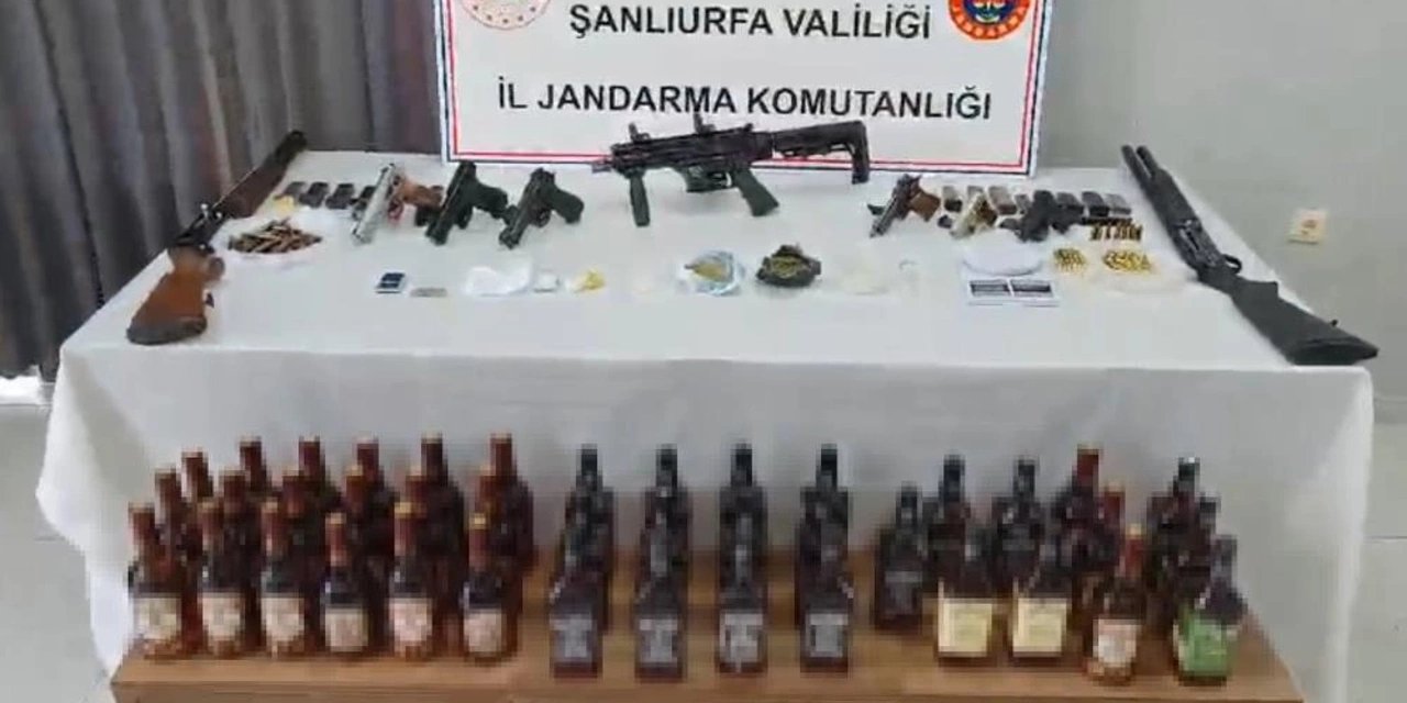 Şanlıurfa'da Silah Kaçakçılarına Operasyon: 29 Gözaltı ve 11 Tutuklama
