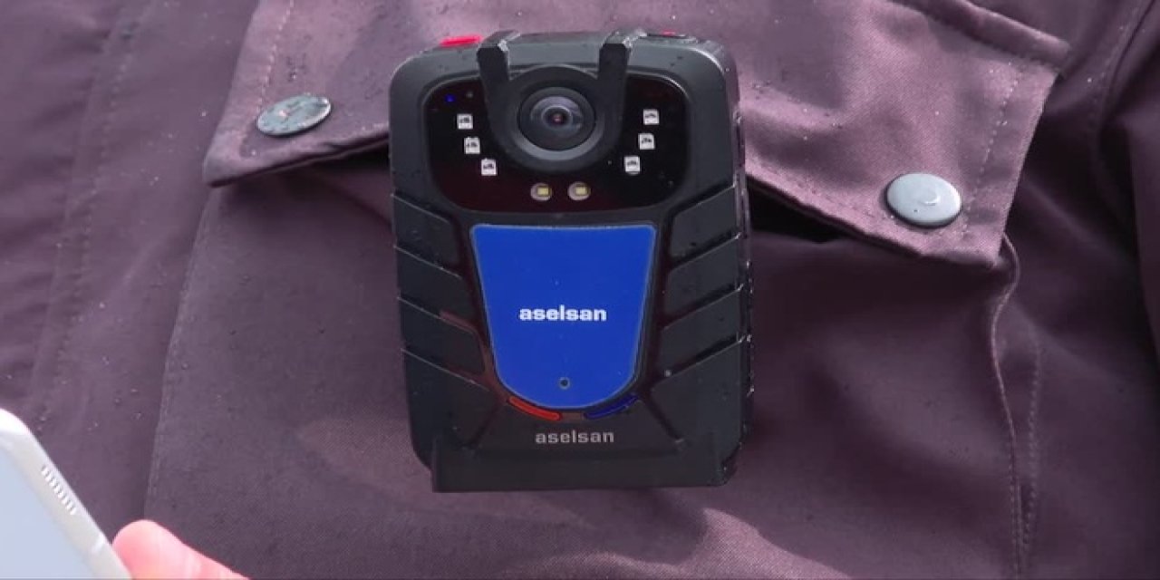 Polis için üretilen "yaka kamerası", yüz ve plaka taraması yapıyor
