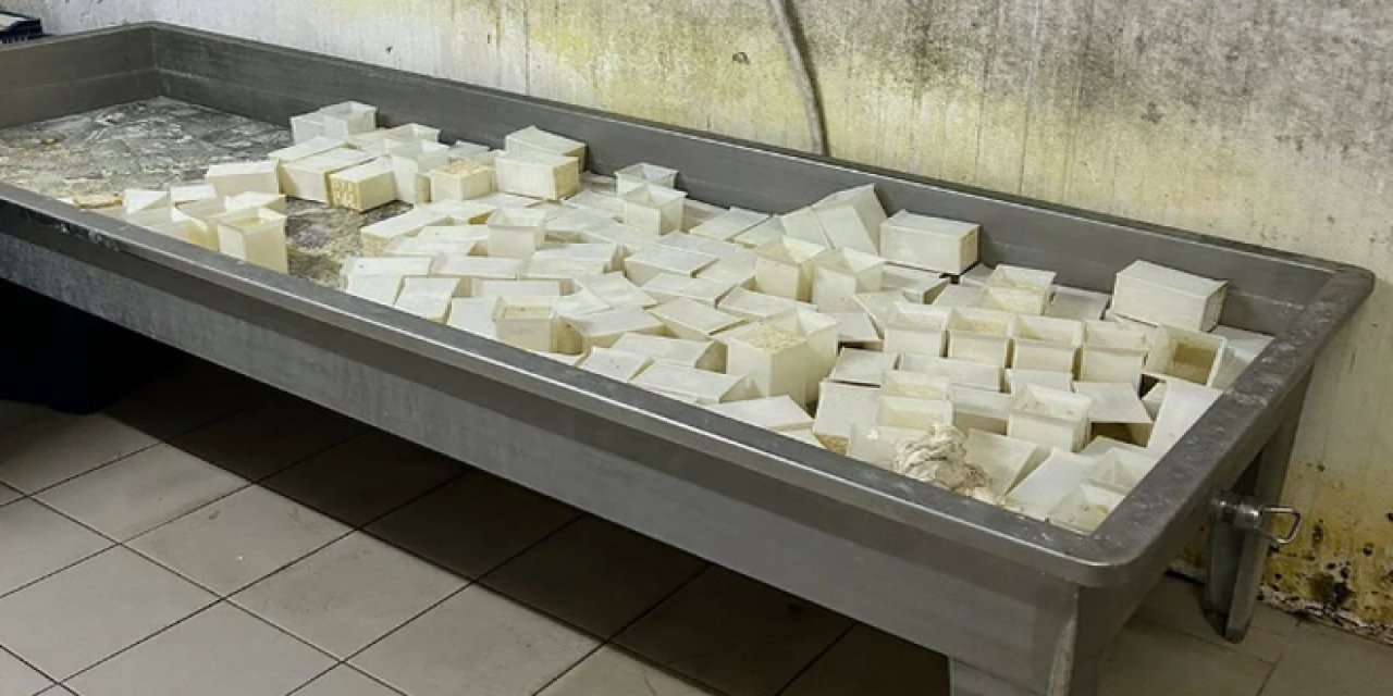 Halka tarihi geçmiş peynir yedireceklerdi: 20 ton peynir ele geçirildi