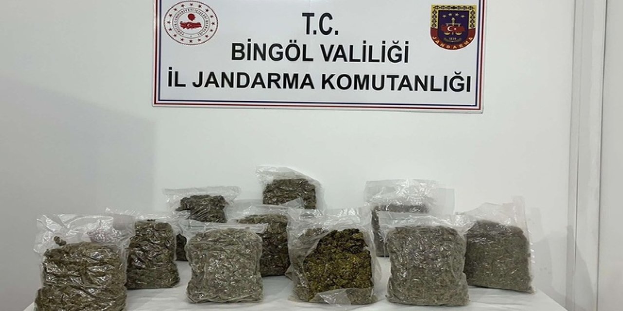 Bingöl'de Uyuşturucu Operasyonu: 5 Kilogram Esrar Ele Geçirildi