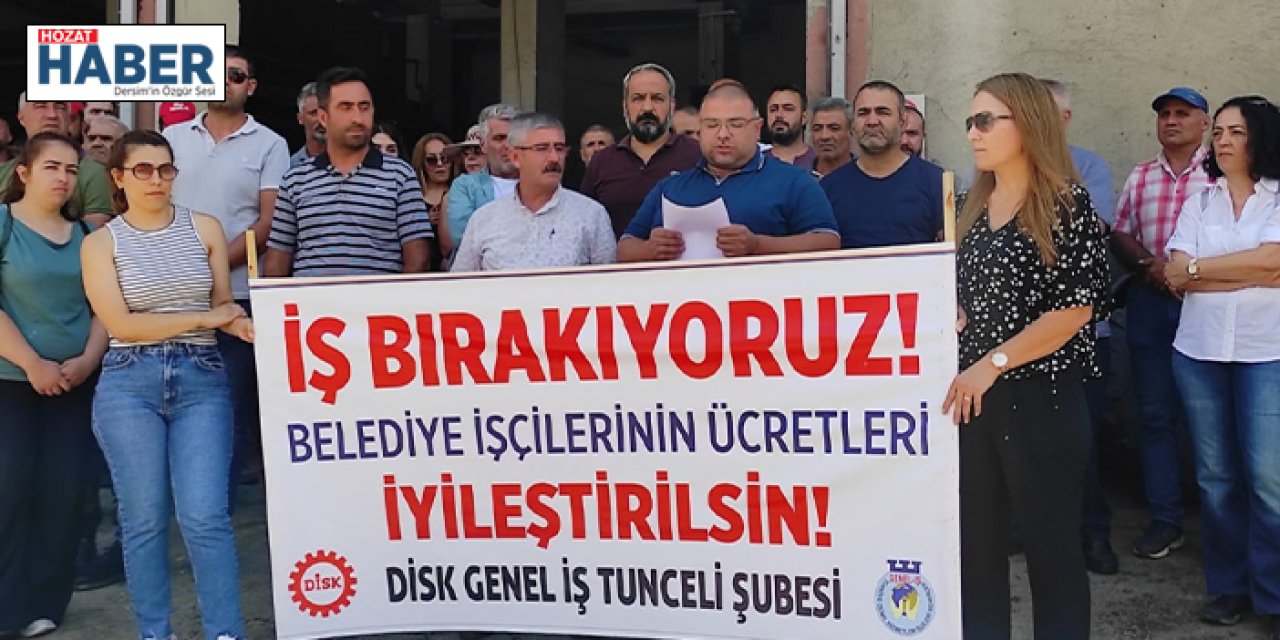 Belediye çalışanları: “Belediye işçilerinin ücretleri iyileştirilsin!”