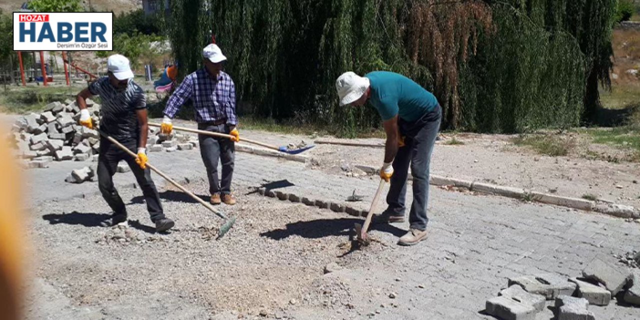 Köprübaşı Mahallesi'nde TOKİ Mevkiinde Kilitli Parke Onarımı Tamamlandı