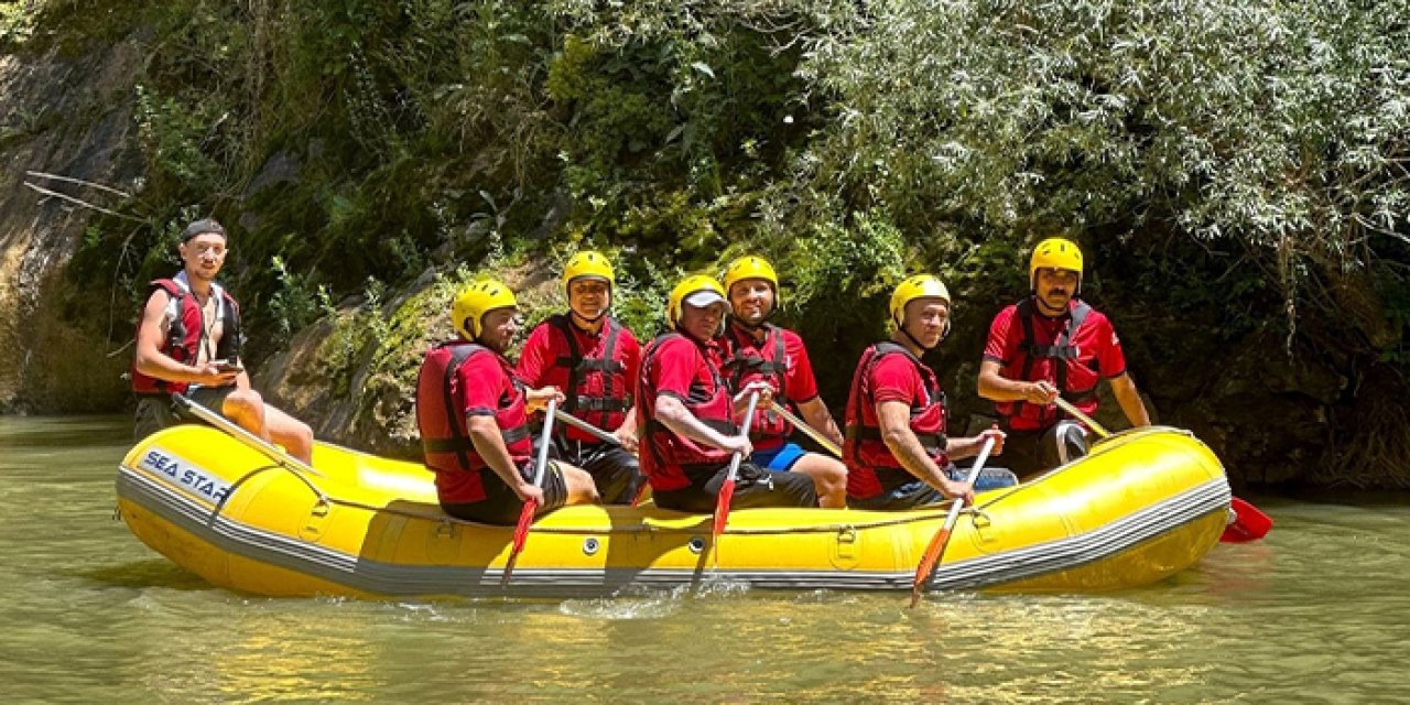 Erzincan MEB AKUB rafting etkinliği ile gelişimine devam ediyor