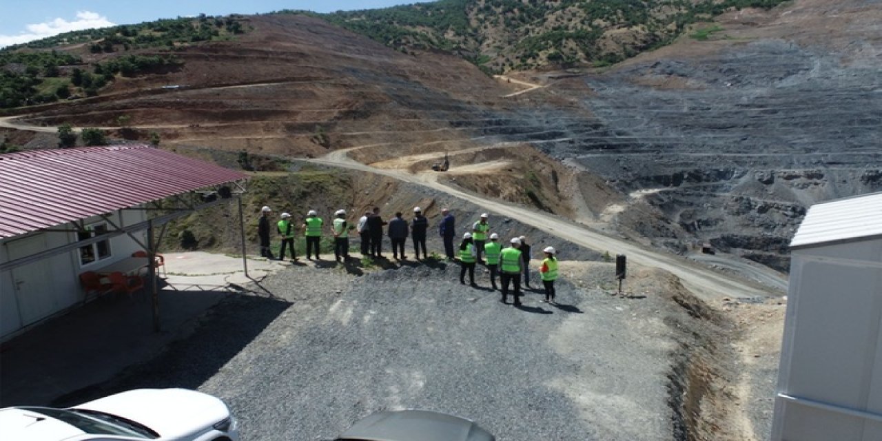 Bingöl’ün Genç ilçesindeki demir rezervinde çalışmalar sürüyor