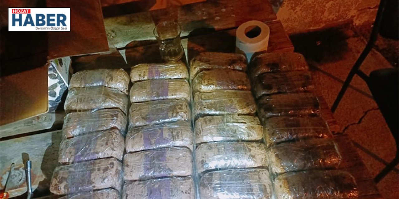 Erzincan’da 12 kilo 600 gram eroin ele geçirildi