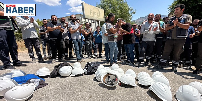 Fırat Elektrik çalışanları Dersim’de iş yavaşlatma eylemi başlattı