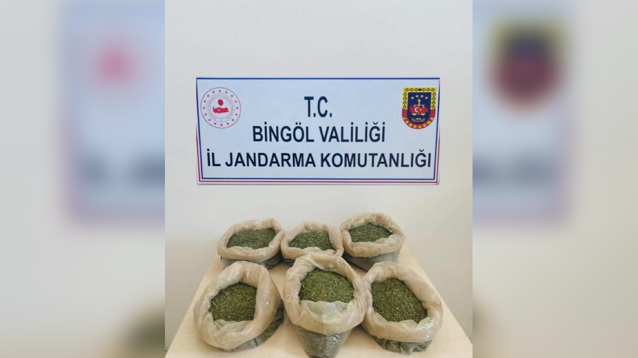 jandarma operasyonu: 3 kilo esrar ele geçirildi