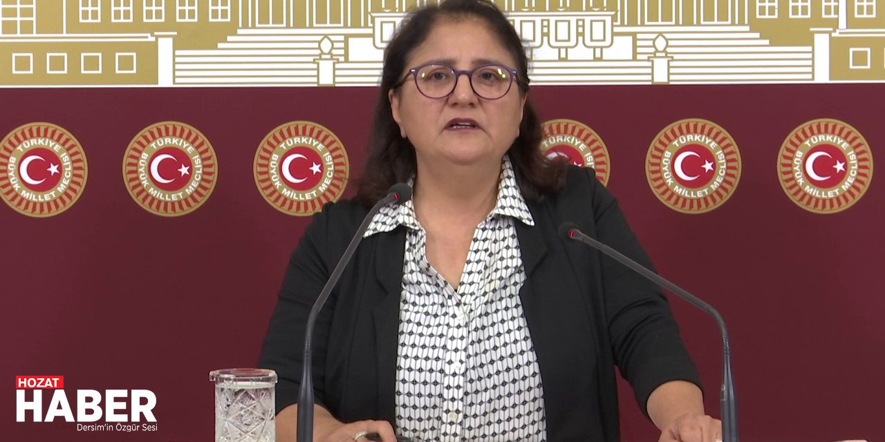 Dersim Millet Vekili Ayten Kordu'dan Hükümete Sert Tepki!