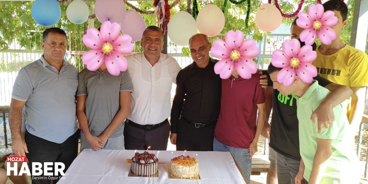 Tunceli'de Özel Çocuklar İçin Doğum Günü Kutlaması