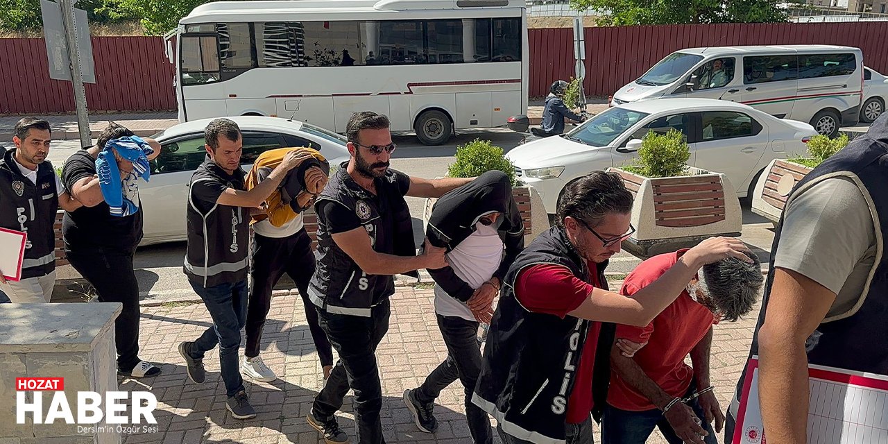 Elazığ'da Emniyetten Büyük Operasyon: 9 Gözaltı