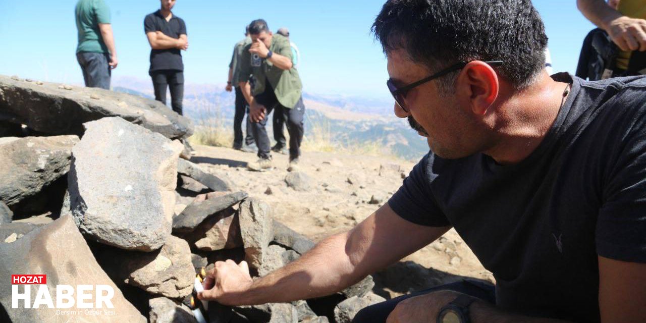 Tunceli Valisi'nden Düzgün Baba Türbesi'ne ziyaret