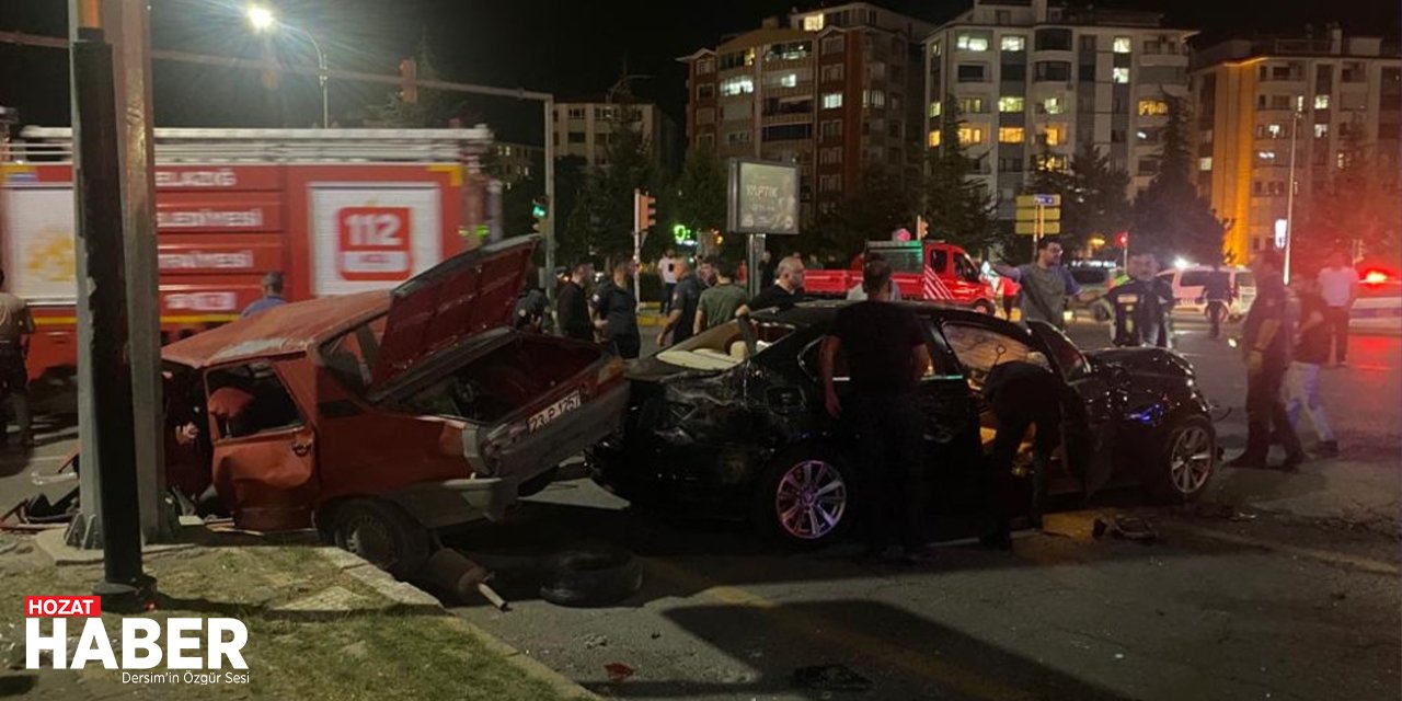 Elazığ’da Trafik Kazası 6 Yaralı!