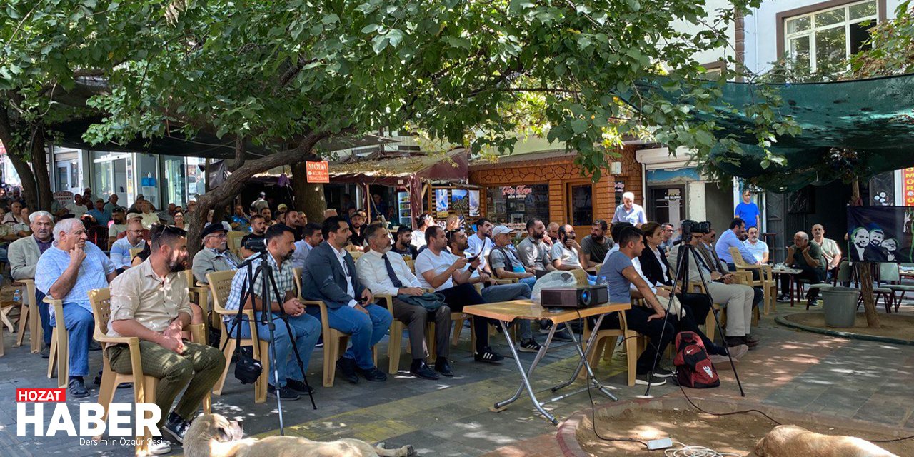 Dersim'de TMMOB'dan Sömürge Madencililiği ve Deprem Sempozyumu