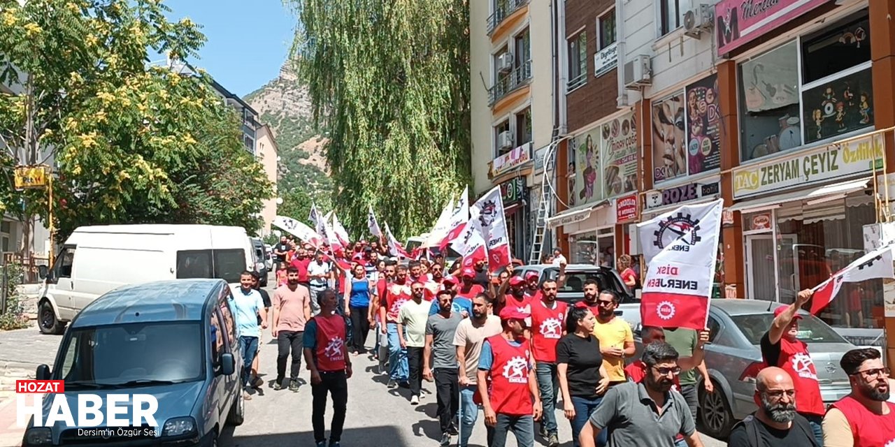 Tunceli'de FEDAŞ Çalışanlarının Eylemi 51. Gününde!