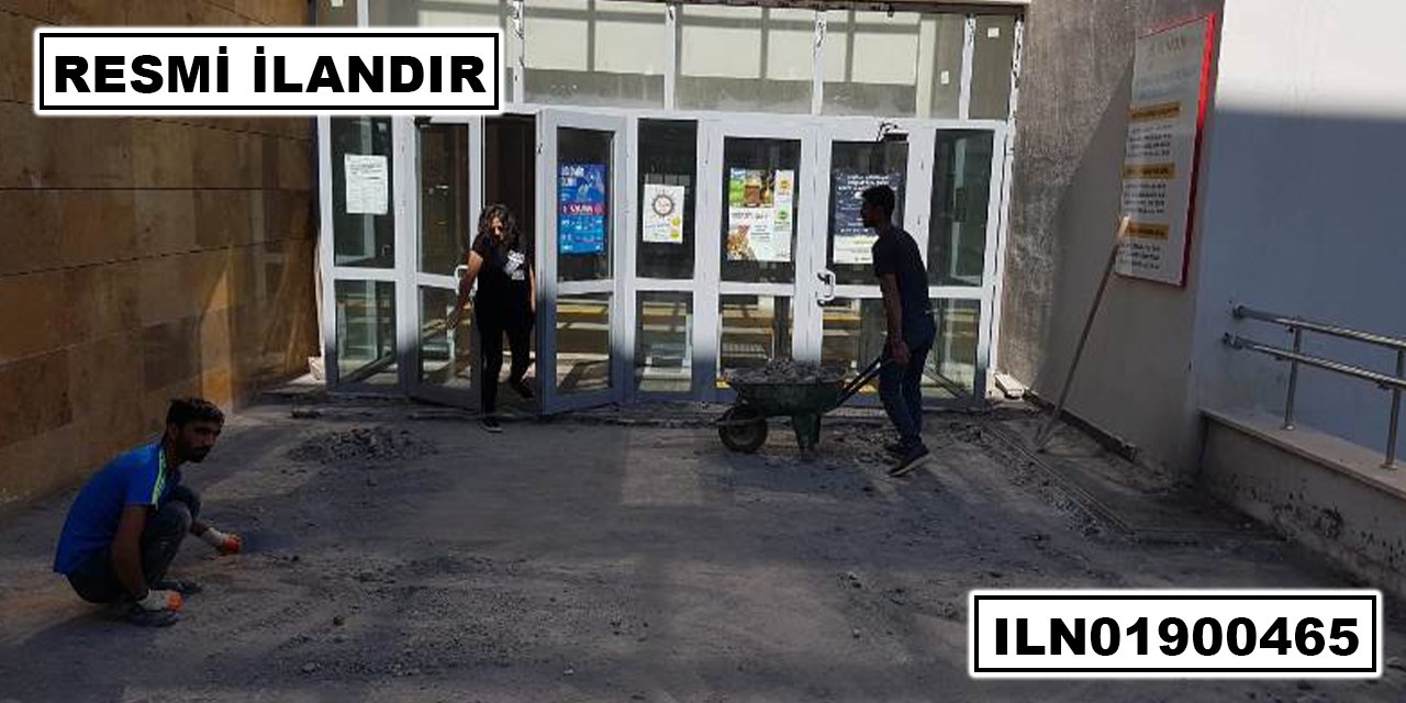 MUNZUR ÜNİVERSİTESİ 2023 YILI MERKEZ VE İLÇELERDE BULUNAN BİNALARDA BAKIM - ONARIM YAPILMASI