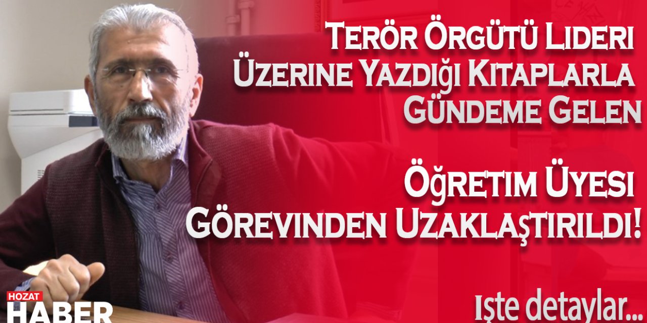 Terör Örgütü Lideri'nin açıklamasını paylaşan profesör görevden uzaklaştırıldı