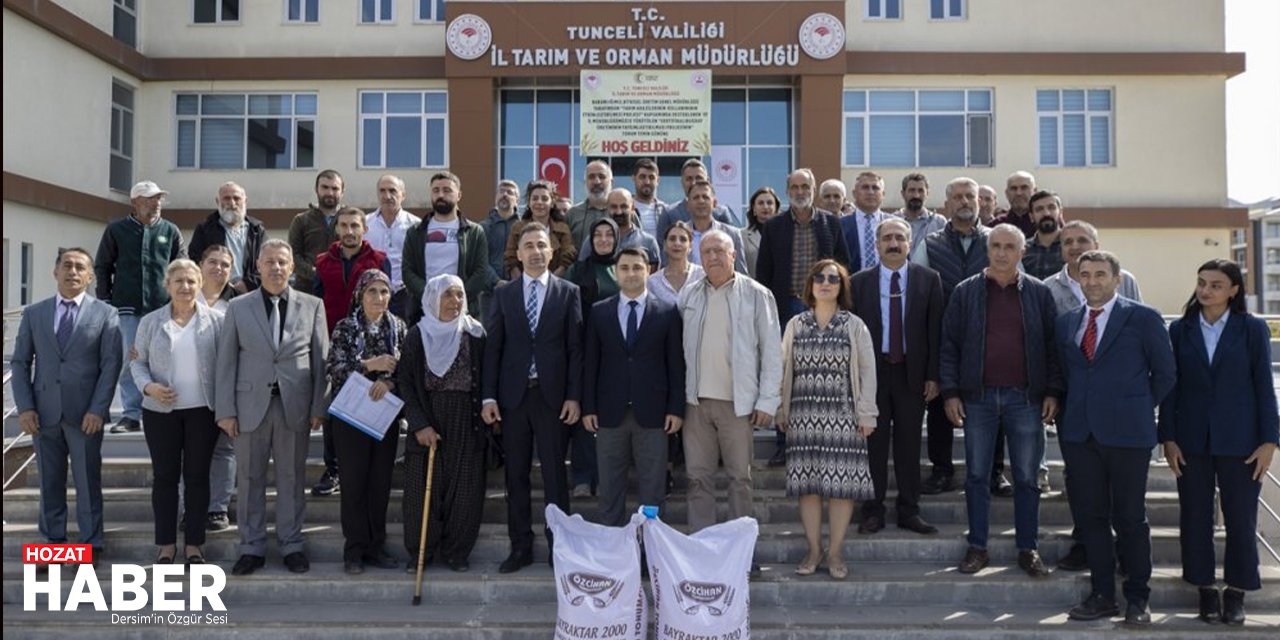 Dersim'de Tarım Arazileri Canlanıyor: Yeni Proje Ne?