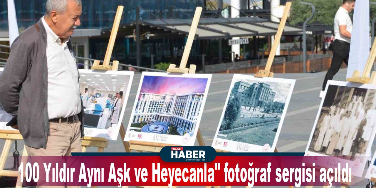 100 Yıldır Aynı Aşk ve Heyecanla Fotoğraf Sergisi Açıldı