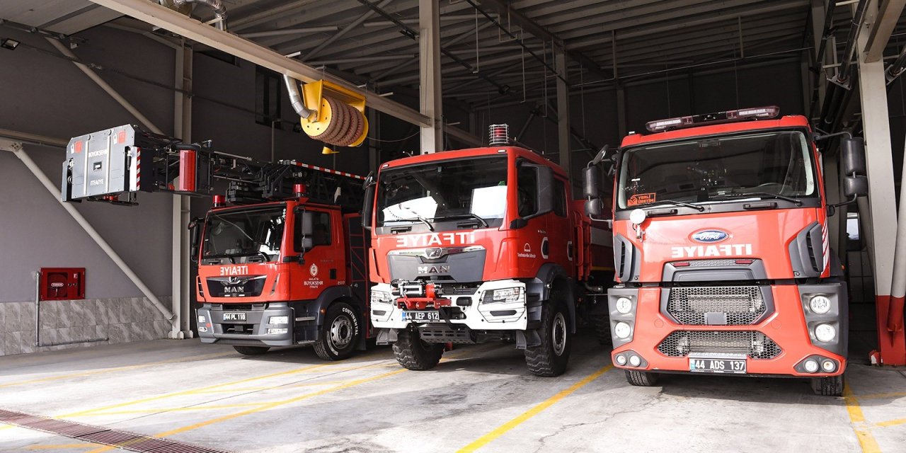 Malatya'da itfaiye baca temizliğine dikkat çekti