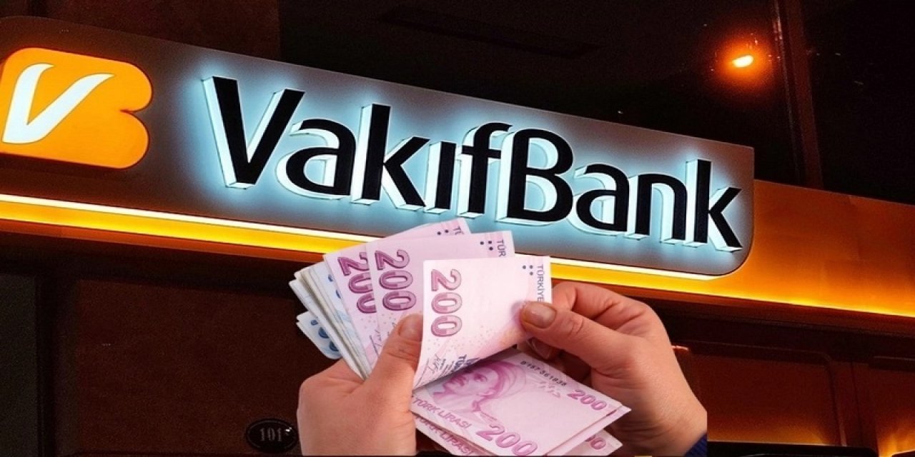 Vakıfbank’tan nakde ihtiyacı olana düşük faizli kredi çözümü: 100 bin TL’lik kredi paketlerini çoktan hazırladı!