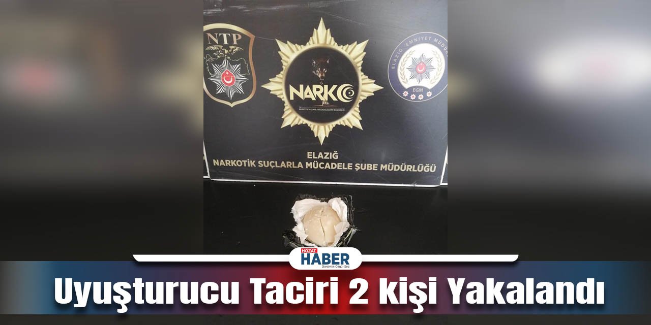 Elazığ'da Uyuşturucu Kaçakçılarına Hızlı Darbe!