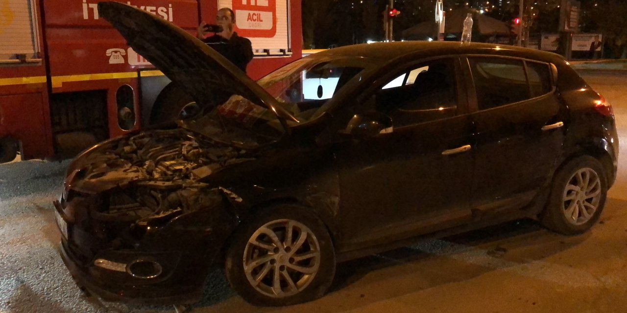 Elazığ’da trafik kazası: 1 yaralı