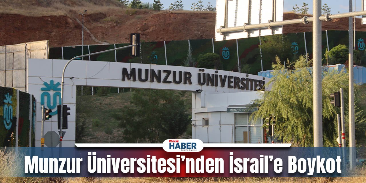 Munzur Üniversitesin'de  Boykot Var