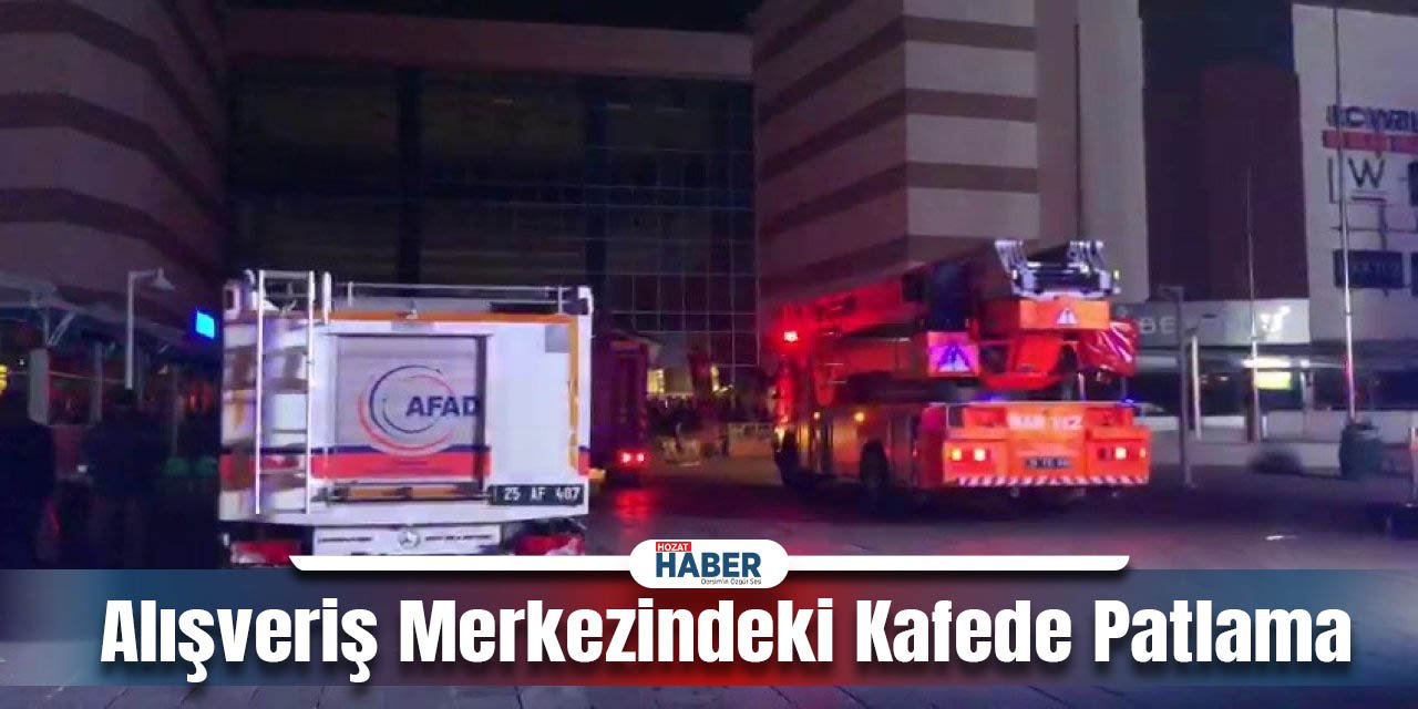 Alışveriş Merkezindeki Kafede Patlama!