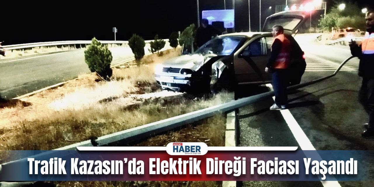 Trafik Kazası: Elektrik Direği Faciası