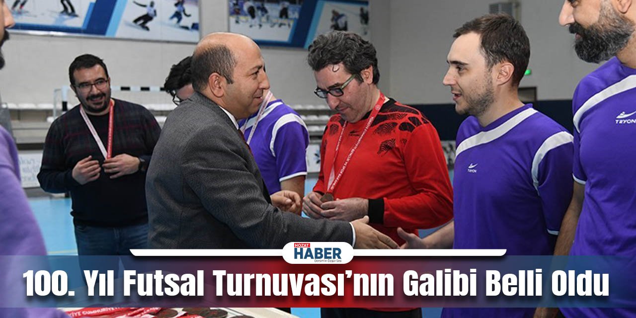 ETÜ' de 100. Yıl Futsal Turnuvası’nın Galibi Belli Oldu