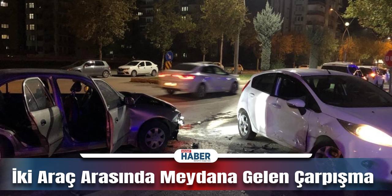 Yoğun Trafikte Meydana Gelen Kaza