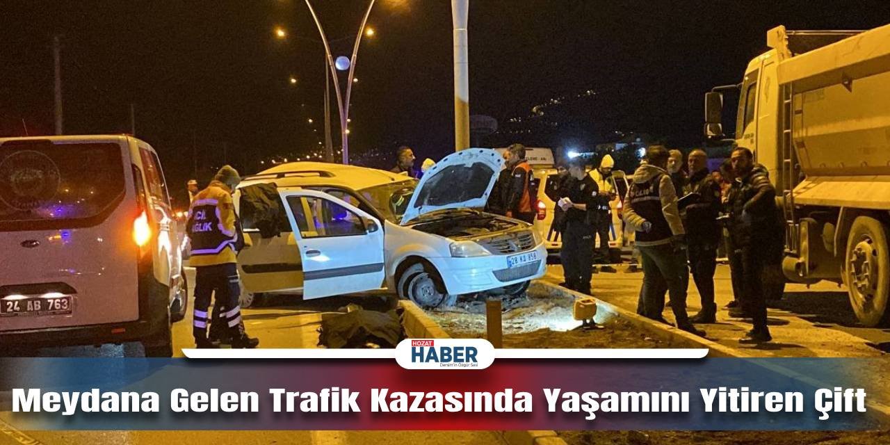 Trafik Faciası:Hafriyat Kamyonu  İle Otomobil  Çarpıştı