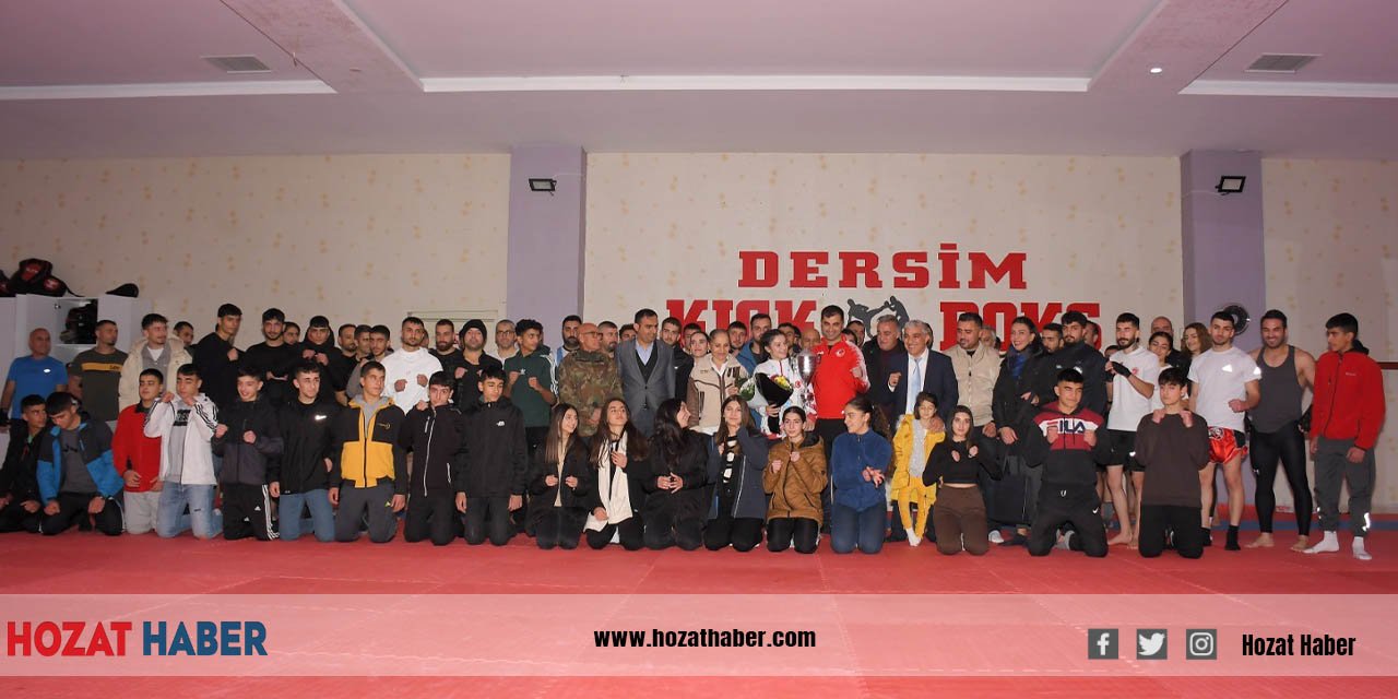 Dünya Şampiyonu Erivan Barut'a Dersim'den Coşkulu Kutlama