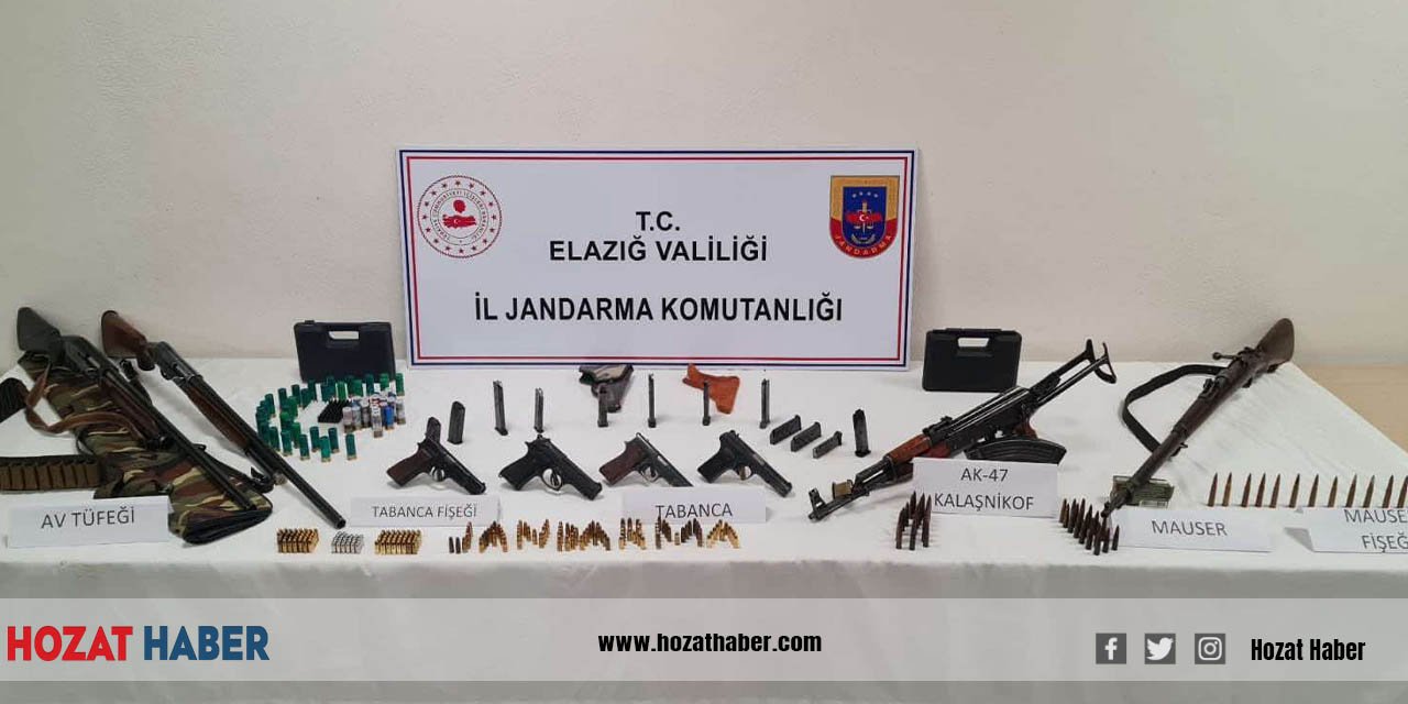 Elazığ’da Silah Kaçakçılığı Operasyonu: 3 Gözaltı