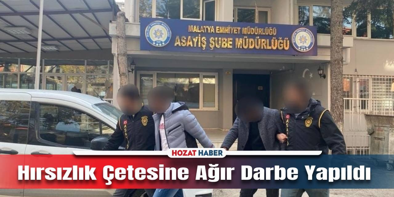 Asayiş Şube Müdürlüğü'nden Araç Hırsızlarına Karşı Operasyon