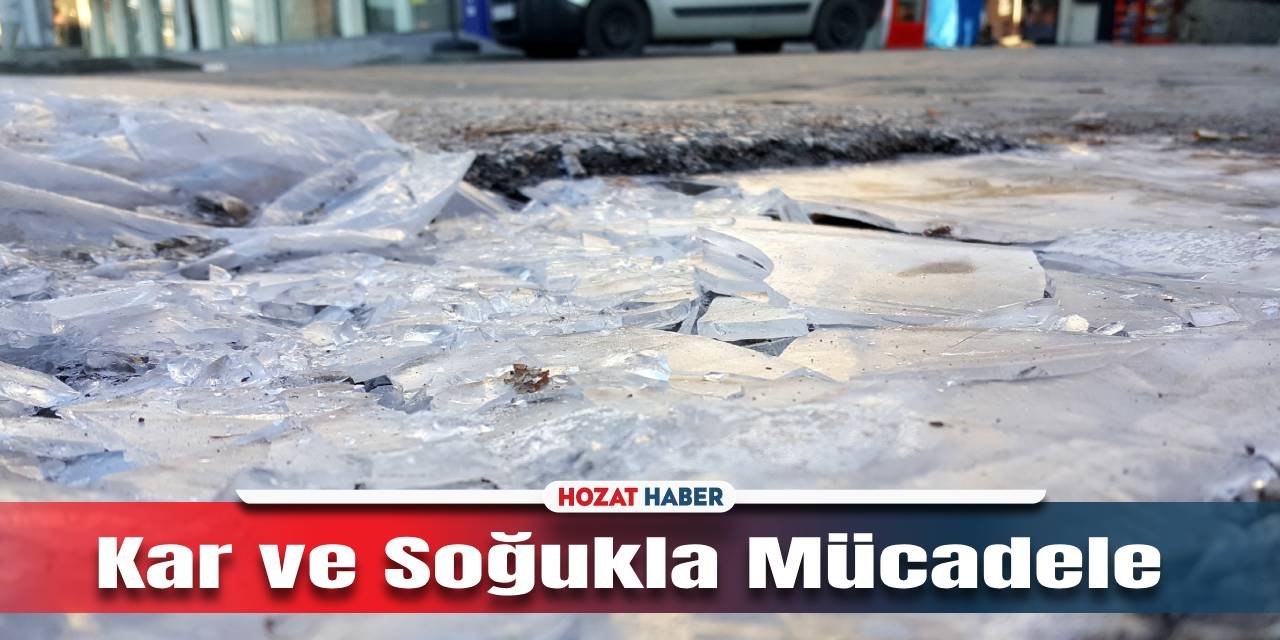 Kışın Soğuk Yüzü Buz Tutmuş Camlar ve Donmuş Yolların Zorlukları