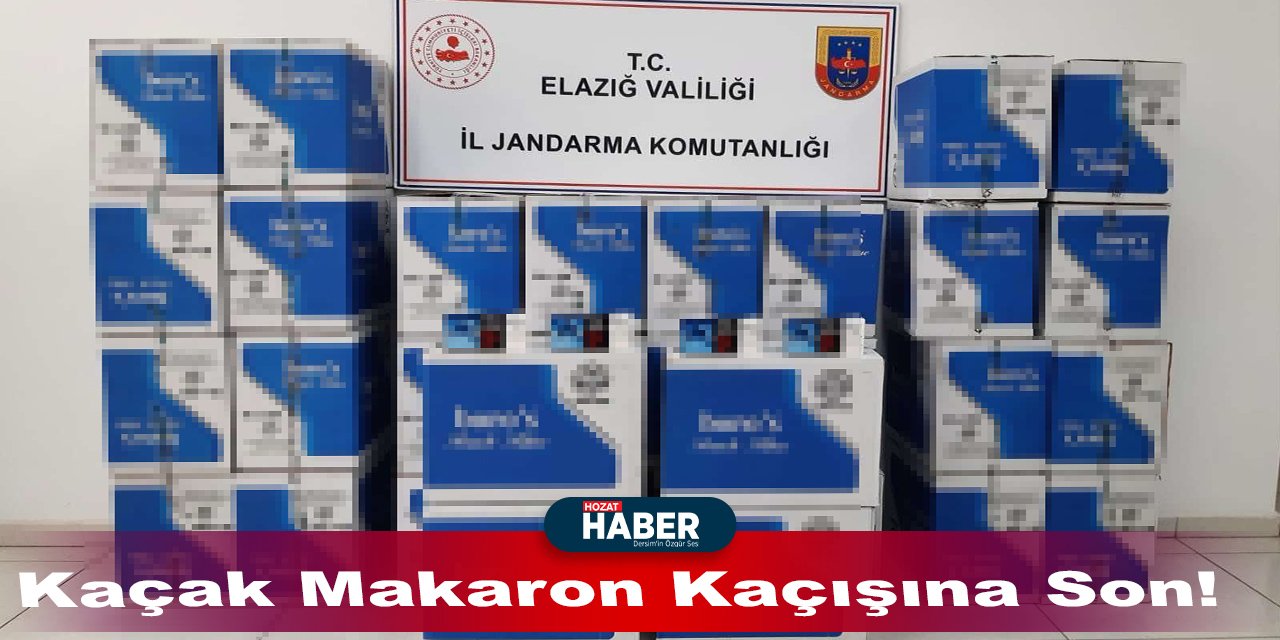 Kaçak Makaron Kaçışına Son!