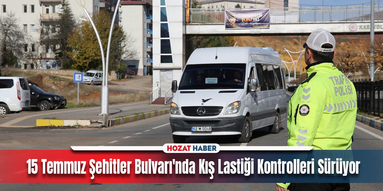 Tunceli Emniyeti Kış Lastiği Denetimlerine Hız Verdi