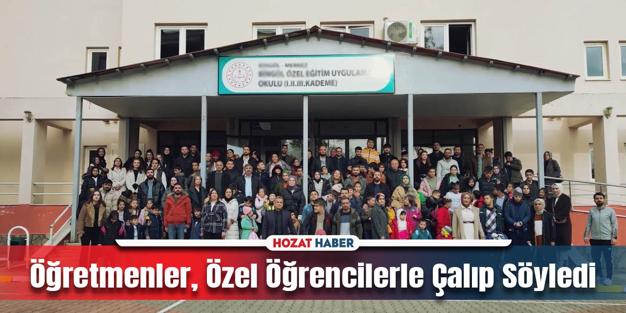 Öğretmenler, Özel Öğrencilerle Çalıp Söyledi